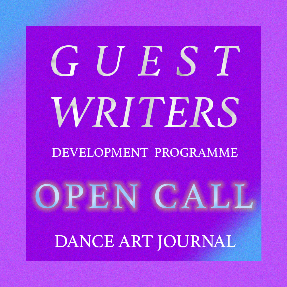 OPEN CALL: Visitor Writers Programme